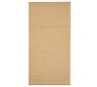 Vidaxl Alfombra de Sisal Natural 100x200 Cm para Sala de Estar Dormitorio Habitación Salón