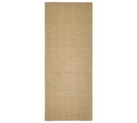 vidaXL Alfombra de sisal para rascador 100x250 cm
