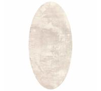 vidaXL Alfombra HUARTE Beige 100 x 200 cm 100% Poliéster