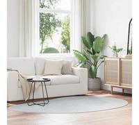 vidaXL Alfombra HUARTE Gris 160 x 230 cm Poliéster