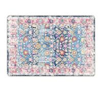 vidaXL Alfombra lavable multicolor antideslizante y antibacteriana 160x230 cm