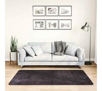 vidaXL Alfombra lavable gris antracita 80x150 cm