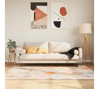 vidaXL Alfombra lavable multicolor 120x180 cm