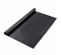 vidaXL Alfombra para el suelo Negro 1,2 x 2 m Goma