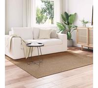 vidaXL Alfombra para interiores y exteriores AGIRA Natural Poliéster