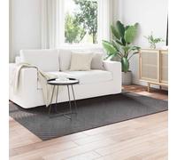 vidaXL Alfombra interior y exterior PALMERAS, color antracita, 230 x 160 cm