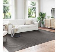 vidaXL Alfombra interior y exterior PALMERAS, color antracita, 280 x 200 cm