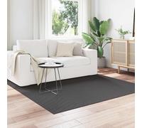vidaXL Alfombra para Interiores y Exteriores Palmeras Antracita