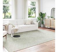 vidaXL Alfombra interior y exterior PALMERAS, color verde, 200 x 280 cm, de poliéster