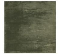 vidaXL Alfombra HUARTE pelo corto suave lavable verde bosque 160x160 cm