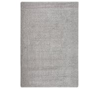 vidaXL Alfombra Peluda Antideslizante Gris Claro 140x200 cm