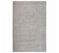 vidaXL Alfombra peluda antideslizante gris claro 200x290 cm