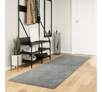 vidaXL Alfombra peluda de pelo largo moderna PAMPLONA verde 80x250 cm