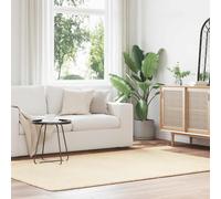 vidaXL Alfombra peluda de pelo largo NAVARRA crema 160x230cm poliéster