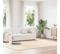 vidaXL Alfombra peluda de pelo largo NAVARRA crema 240x340cm poliéster