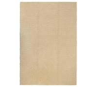 vidaXL Alfombra rectangular algodón natural 160x230 cm