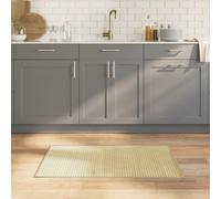 vidaXL Alfombra rectangular bambú color natural claro 60x100 cm
