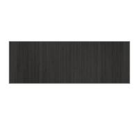 vidaXL Alfombra Rectangular bambú Gris 70x200 cm