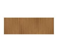 vidaXL Alfombra Rectangular bambú marrón 100x300 cm