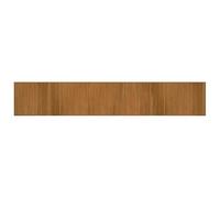vidaXL Alfombra rectangular bambú marrón 70x400 cm para sala y cocina