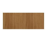 vidaXL Alfombra Rectangular bambú marrón 80x200 cm