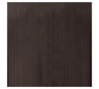 vidaXL Alfombra rectangular bambú marrón oscuro 100x100 cm