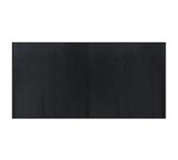 vidaXL Alfombra Rectangular bambú Negro 100x200 cm