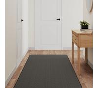 vidaXL Alfombra rectangular de sisal, color antracita, 80x400 cm - Alfombra rectangular - Alfombra - Alfombra de suelo - Alfombra de pasillo