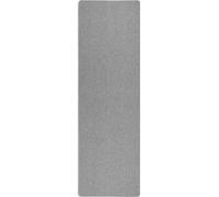 vidaXL Alfombra rectangular, gris claro, 100 x 250 cm, 100% polipropileno