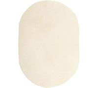 vidaXL Alfombra Shaggy de pelo alto, modelo NAVARRA, color crema, 300x200 cm, de poliéster