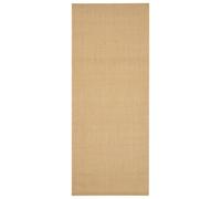 vidaXL Alfombra sisal natural 100 x 250 cm