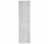 vidaXL Alfombra suave y lavable de pelo medio HUARTE 80 x 1000 cm Multicolor Gris