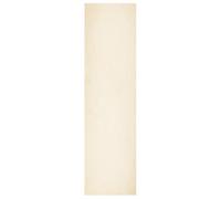 vidaXL Alfombra suave y lavable de pelo medio HUARTE 80 x 750 cm Multicolor Crema
