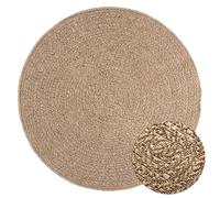 vidaXL Alfombra ZIZUR apariencia de yute interior y exterior 120 cm