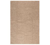 vidaXL Alfombra ZIZUR con aspecto de yute - interior y exterior 120x170 cm