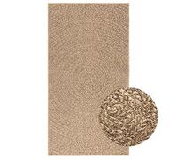 vidaXL Alfombra ZIZUR apariencia de yute interior y exterior 80x150 cm