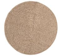 vidaXL Alfombra ZIZUR con aspecto de yute interior y exterior 90 cm