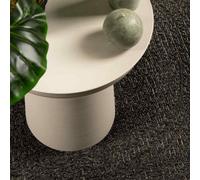 vidaXL Alfombra ZIZUR apariencia yute interior exterior antracita