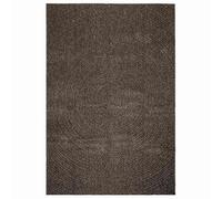 vidaXL Alfombra ZIZUR apariencia yute interior exterior antracita