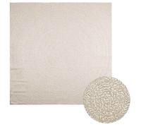 vidaXL Alfombra ZIZUR apariencia yute interior exterior crema