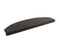 vidaXL Alfombras autoadhesivas para escaleras 15 pcs Gris antracita