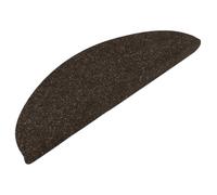 vidaXL Alfombrilla Autoadhesiva de Escalera 10 uds, Alfombras para Peldaños Antideslizantes Lavable y Plegable, Estera para Escaleras, Antracitas