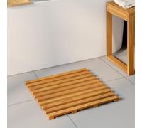 vidaXL Alfombrilla de baño 2 uds. Natural 50 x 48 cm