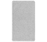 vidaXL Alfombrilla de baño antideslizante Gris 70x120 cm PP, absorbente y lavable a máquina