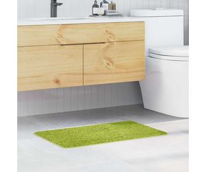 vidaXL Alfombrilla de baño antideslizante Verde 50 x 80 cm PP