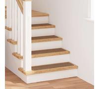 vidaXL Alfombrillas Antideslizantes para Escalera 15 pcs Amarillo