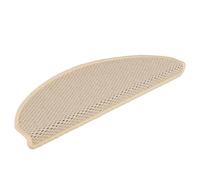 vidaXL Alfombrillas Autoadhesivas Sisal 15 uds, Tapetes de Escaleras Antideslizantes, Protectores de Peldaños, Decoraciones para Hogar, Bereber