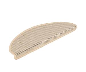vidaXL Alfombrillas Autoadhesivas Sisal 15 uds, Tapetes de Escaleras Antideslizantes, Protectores de Peldaños, Decoraciones para Hogar, Bereber