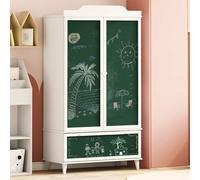 vidaXL, solución de almacenamiento infantil creativa, marca ROROS, color blanco, dimensiones 90 x 45 x 165 cm