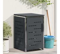 vidaXL Almacenamiento de contenedor con ruedas for 1 Bin 240L